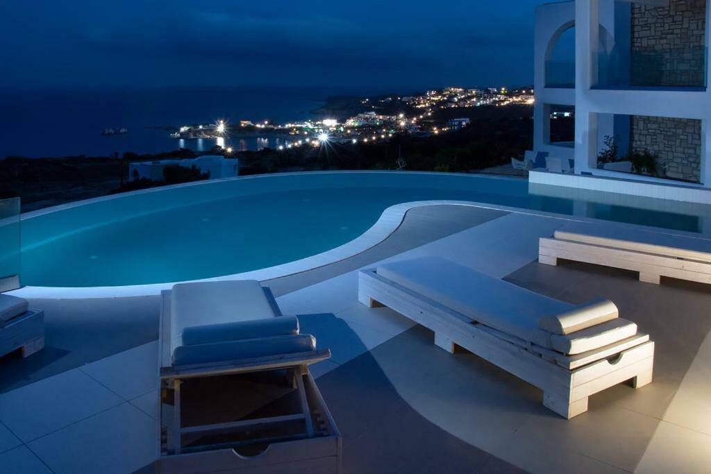 Evilia Luxury Villa Amoopi Buitenkant foto